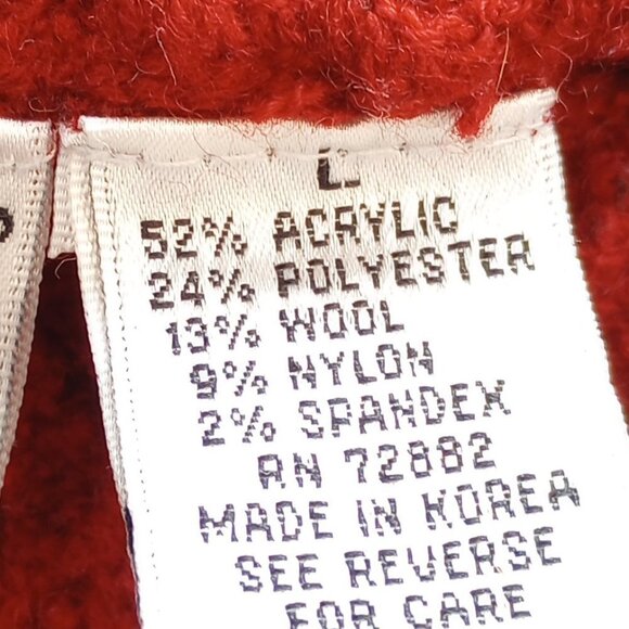 Vintage Turtleneck Fashion Bug Stretch Sweater - L - Picture 7 of 8